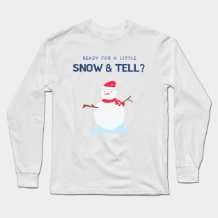 Merry Christmas - Snow Long Sleeve T-Shirt